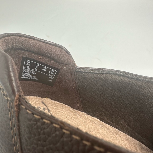Clarks Collection Cheyn Madi Loafers Womens Size 8 Brown Leather Slip-On - Picture 7 of 11